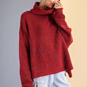 Easel Cowl Neck Sweater